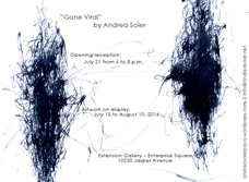 Gone Viral Show Invitation